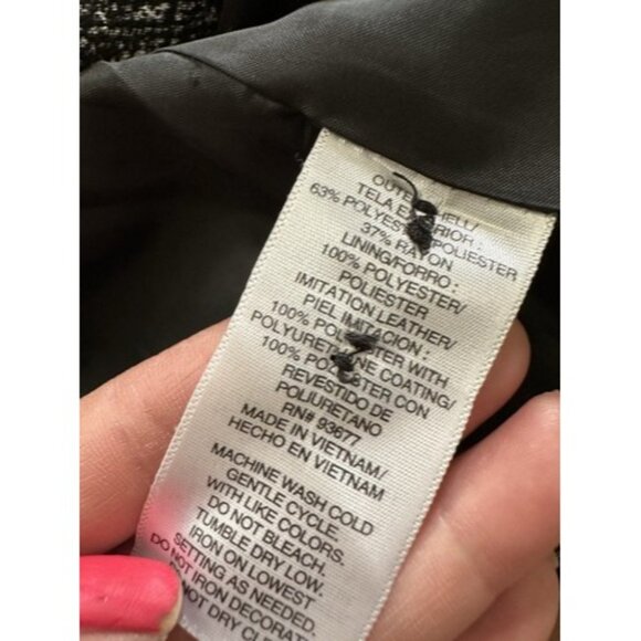 Allen by A.B.S Women Long Sleeve Collared One Button Blazer Jacket Size Small - Picture 13 of 13